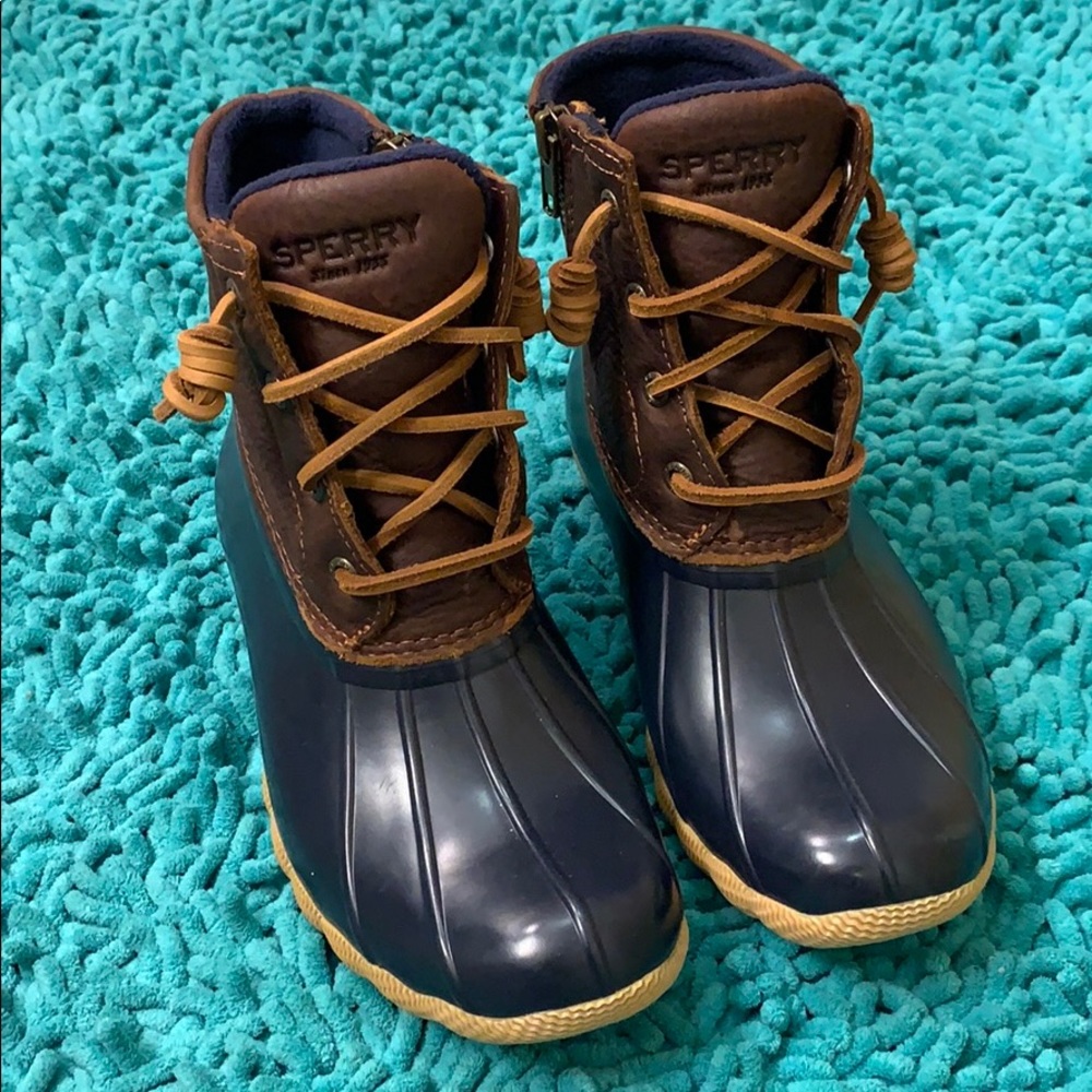LIKE NEW Sperry Rainboots Size 5